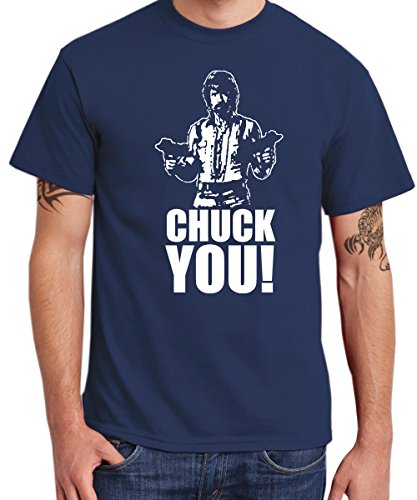 clothinx - Chuck You Boys T-Shirt Navy, Größe L von clothinx