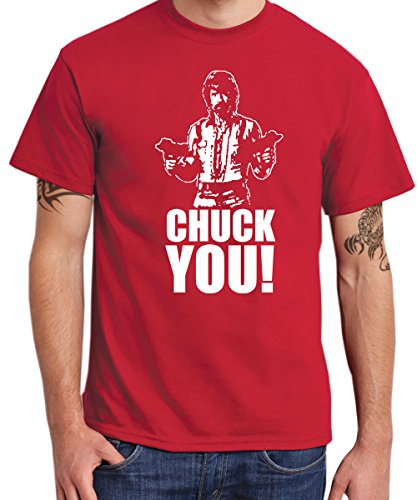 clothinx - Chuck You Boys T-Shirt Rot, Größe L von clothinx