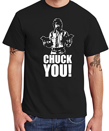 clothinx - Chuck You Boys T-Shirt Schwarz, Größe XXL von clothinx