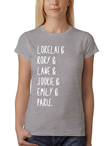 clothinx Damen T-Shirt Fit Gilmore Club Grau Gr. M von clothinx