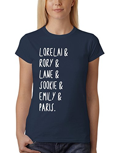 clothinx Damen T-Shirt Fit Gilmore Club Navy Gr. L von clothinx