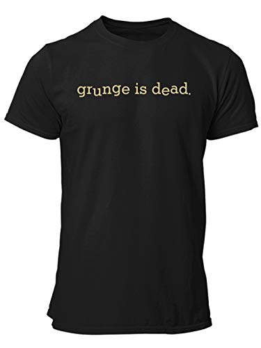 clothinx Grunge is Dead Herren T-Shirt Schwarz Gr. L von clothinx