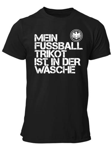 clothinx Herren T-Shirt EM Fussball Trikot ist in der Wäsche Männer Sport Spruch clothinx Herren T-Shirt EM Fussball Trikot ist in der Wäsche Männer Sport Spruch von clothinx