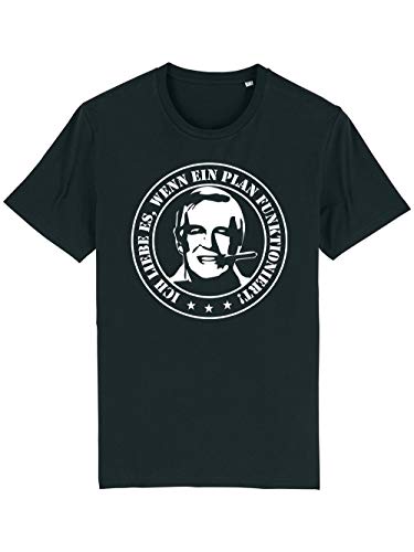 clothinx Ich Liebe es wenn EIN Plan funktioniert Herren T-Shirt Bio und Fair Schwarz Gr. XXL clothinx Ich Liebe es wenn EIN Plan funktioniert Herren T-Shirt Bio und Fair Schwarz Gr. XXL von clothinx