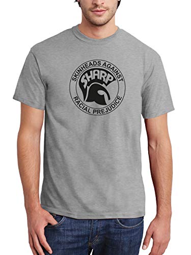 clothinx Sharp Skinhead Herren T-Shirt Grau Gr. XL von clothinx