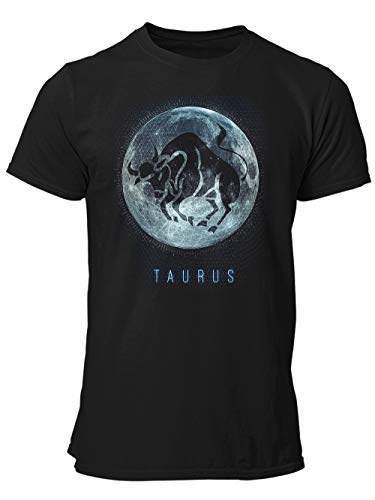 clothinx Sternzeichen Mond Stier | Geburtstag und Geburt April - Mai | Liebevoll gestaltetes Tierkreiszeichen Motiv Herren T-Shirt Schwarz Gr. 3XL clothinx Sternzeichen Mond Stier | Geburtstag und Geburt April - Mai | Liebevoll gestaltetes Tierkreiszeichen Motiv Herren T-Shirt Schwarz Gr. 3XL von clothinx