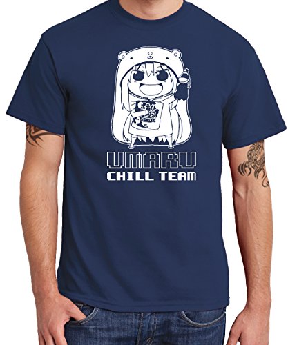 clothinx - Umaru Chill Team Boys T-Shirt Navy, Größe 3XL von clothinx