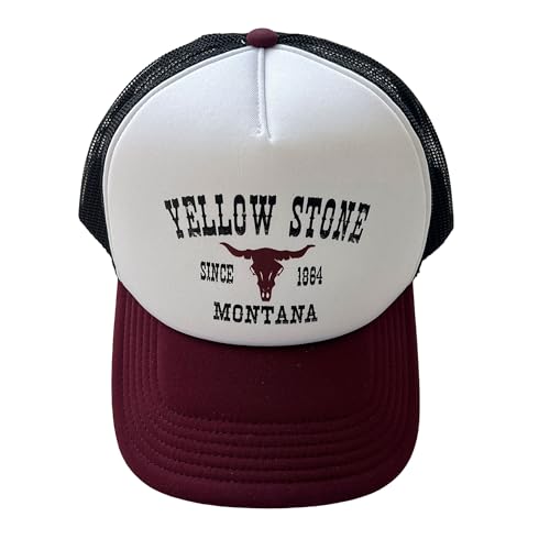 clothinx Yellow Stone Hillbilly Retro Cap von clothinx