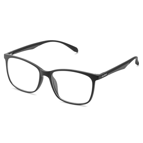 cloudfield Blue-Light-Blocking-Brille für Männer und Frauen - Anti-Blaue-Strahlen-Brille für Gamer - Geeignet für alle, die zu Hause arbeiten und studieren (Schwarz) von cloudfield