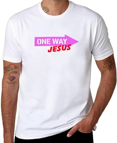One Way - Jesus 01 T-Shirt Boys Animal Print Shirt Short t-Shirt Tops Designer t Shirt Men L One Way - Jesus 01 T-Shirt Boys Animal Print Shirt Short t-Shirt Tops Designer t Shirt Men L von cne