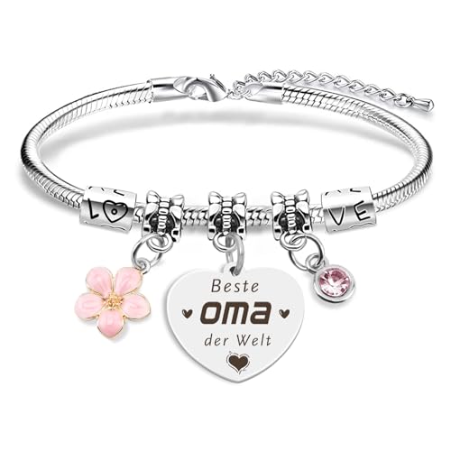 coTaSiEY Muttertagsgeschenk für Oma, Beste Oma Armband Geschenk Danke Geburtstag Muttertagsgeschenk Weihnachten Valentinstag Geschenkideen Jahrestag Ostergeschenk Großeltern Geschenke coTaSiEY Muttertagsgeschenk für Oma, Beste Oma Armband Geschenk Danke Geburtstag Muttertagsgeschenk Weihnachten Valentinstag Geschenkideen Jahrestag Ostergeschenk Großeltern Geschenke von coTaSiEY