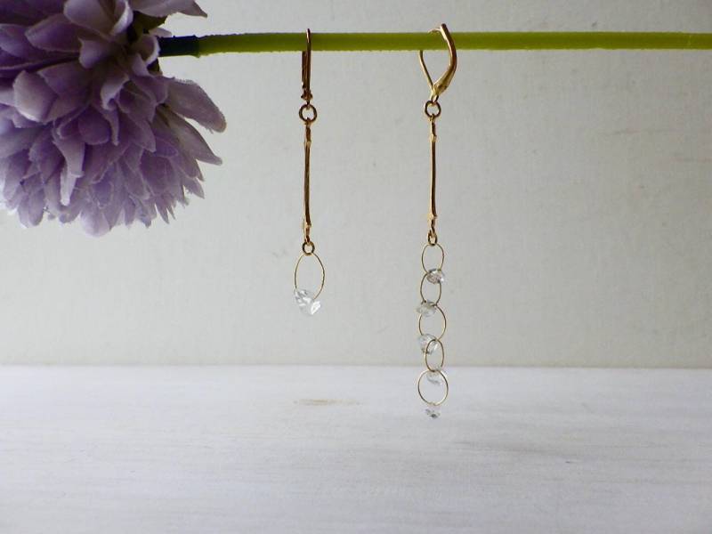 Herkimer Ohrringe Herkimer Ohrringe von cocobijouxco