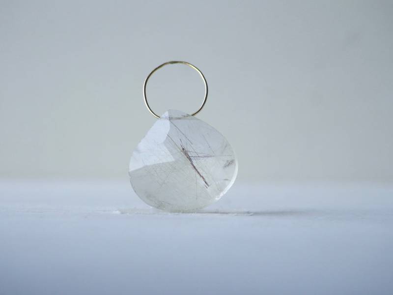 Rutilquarz Kette in Gold von cocobijouxco