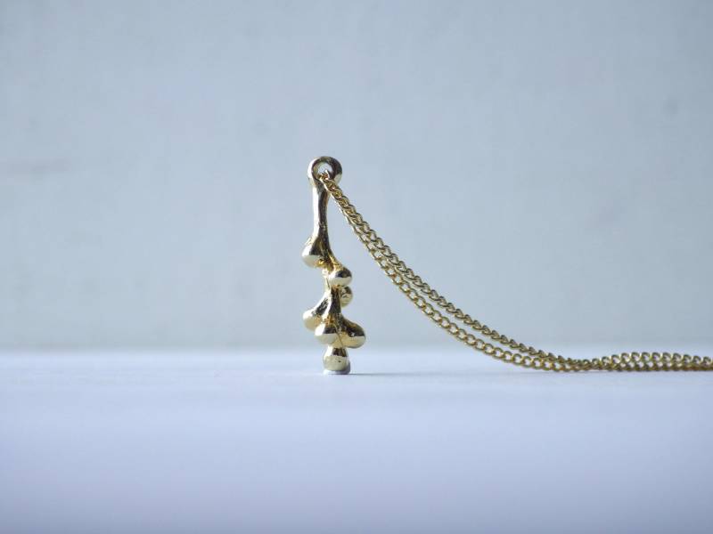 Zweireihige Halskette in Gold von cocobijouxco