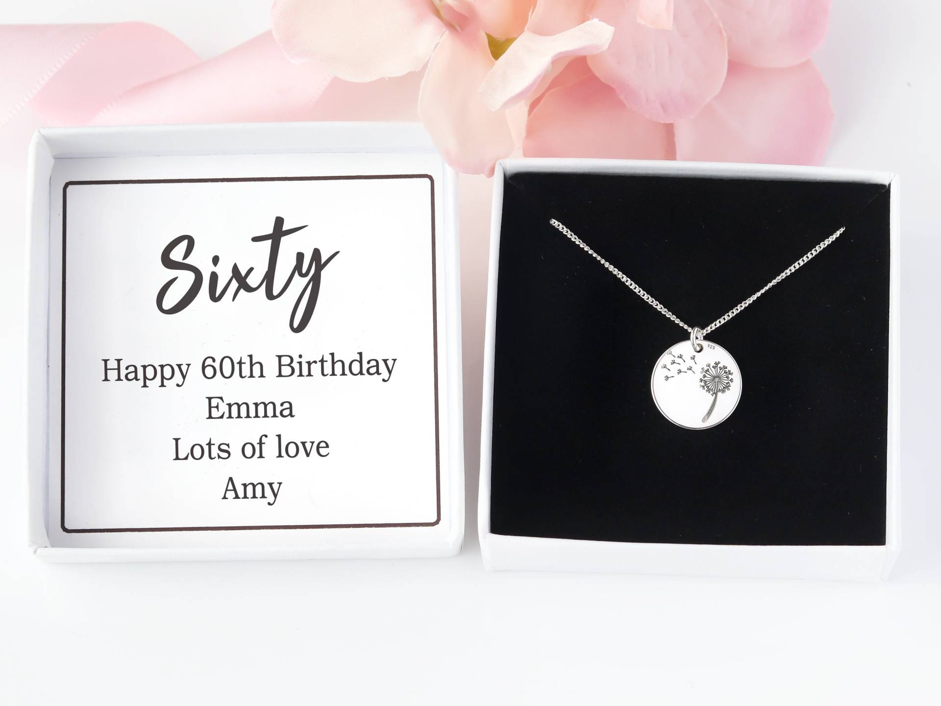 60. Geburtstag Geschenk Für Frauen, Sie, Sechzig Schmuck Box, Alles Gute Zum Mama von cocollaArt