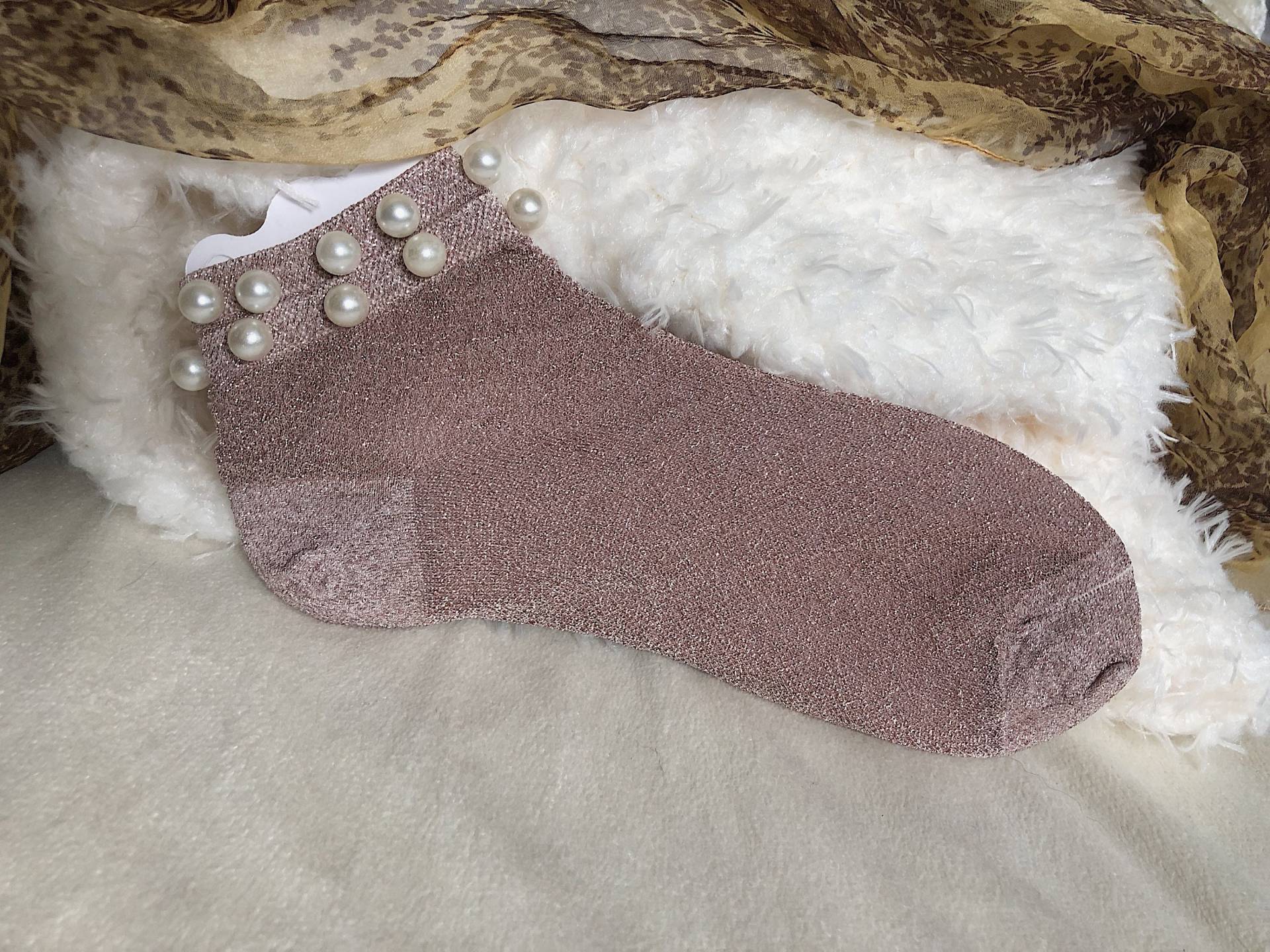 Lila Rosa Socken Lila Rosa Socken von coconutwear