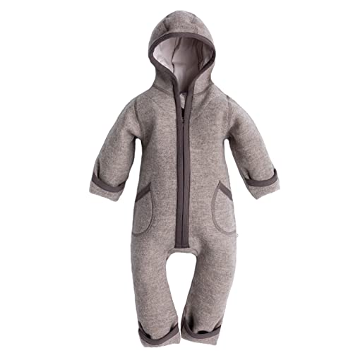 cocoome Wollwalk Overall Baby | Walkoverall Baby und Kleinkind aus 100% Schurwolle | made in EU | mit Reißverschluss | Baby Overall Winter | Baby Walker von cocoome