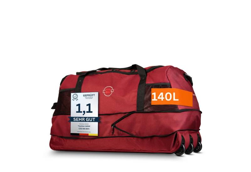 cocoono Reisetasche Reisetasche mit Rollen – Große faltbare Rolltasche 120L von cocoono