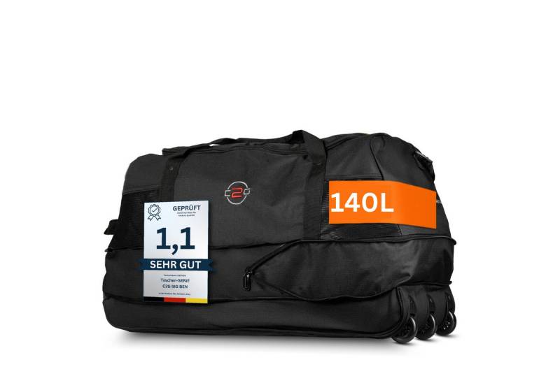 cocoono Reisetasche Reisetasche mit Rollen – Große faltbare Rolltasche 120L von cocoono