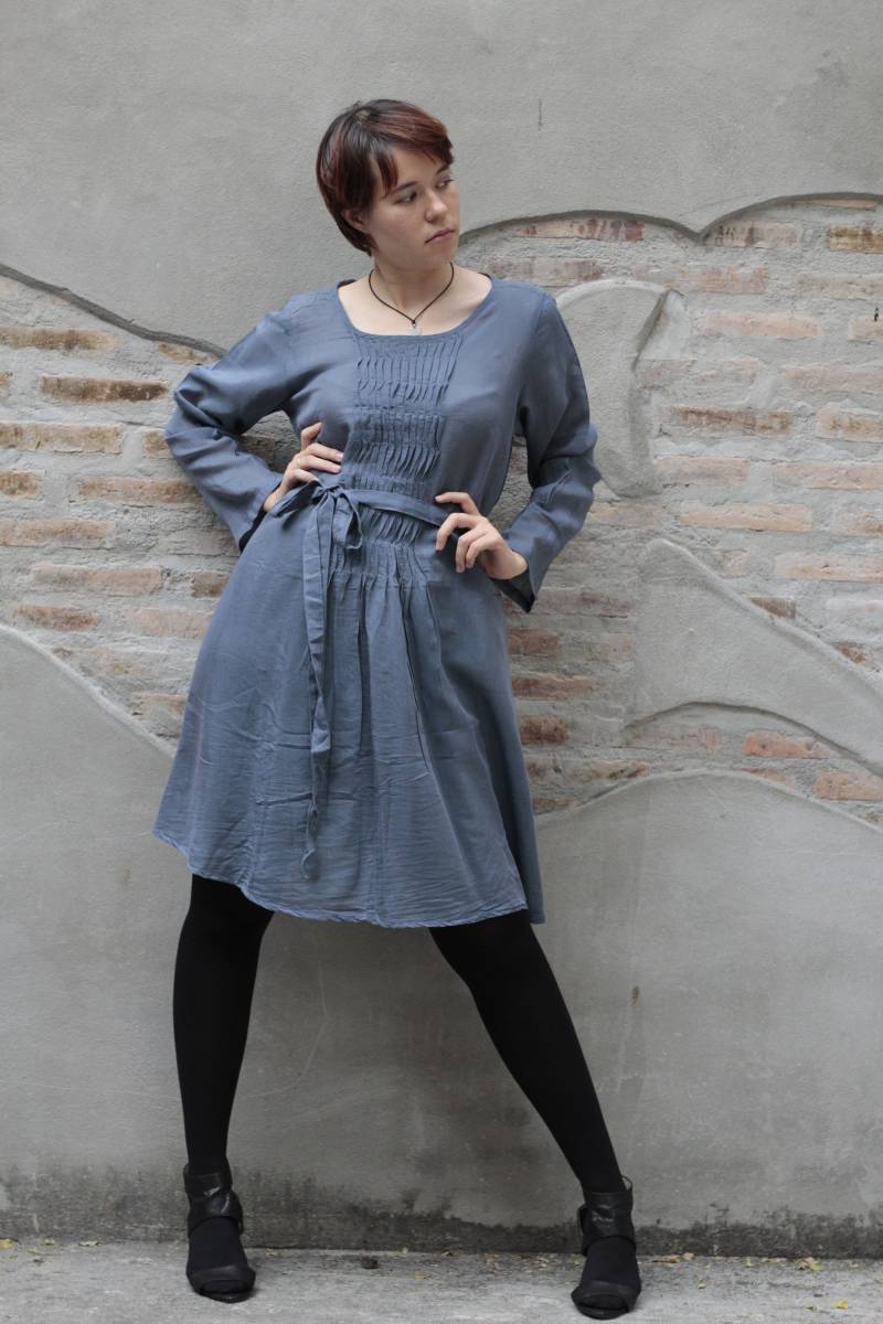 Please Me Tunika ... Raffiniertes Kleid, Seidenmischgewebe, Alle Farben | Eine Größe Für S-L von cocoricooo