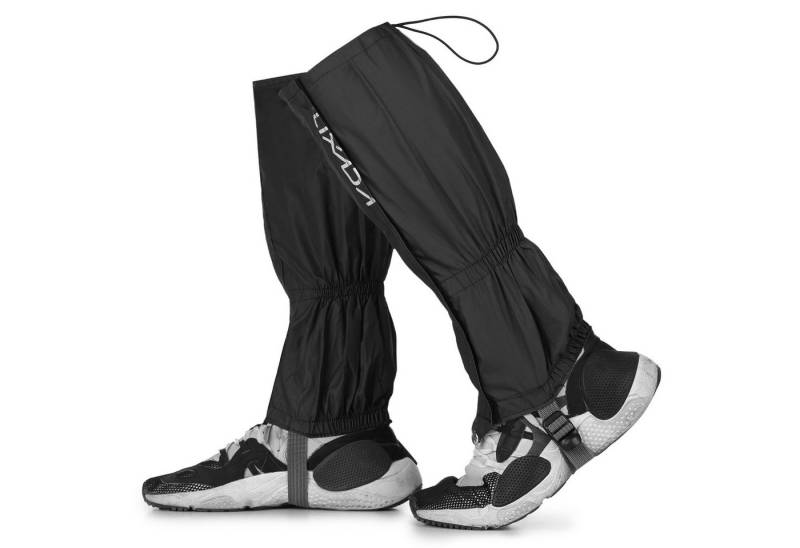 cocosity Gamaschen Outdoor-Schneeschutz für Lixada, regen- und schneefest, schwarz, Polyester-Pongee-Material, atmungsaktiv, verschleißfest und reißfest cocosity Gamaschen Outdoor-Schneeschutz für Lixada, regen- und schneefest, schwarz, Polyester-Pongee-Material, atmungsaktiv, verschleißfest und reißfest von cocosity