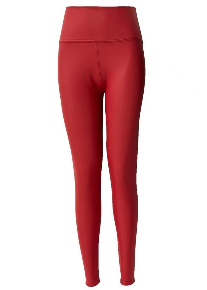 cofi1453 Leggings Damen Lederhose Leder Leggings Lederimität Strumpfhose von cofi1453