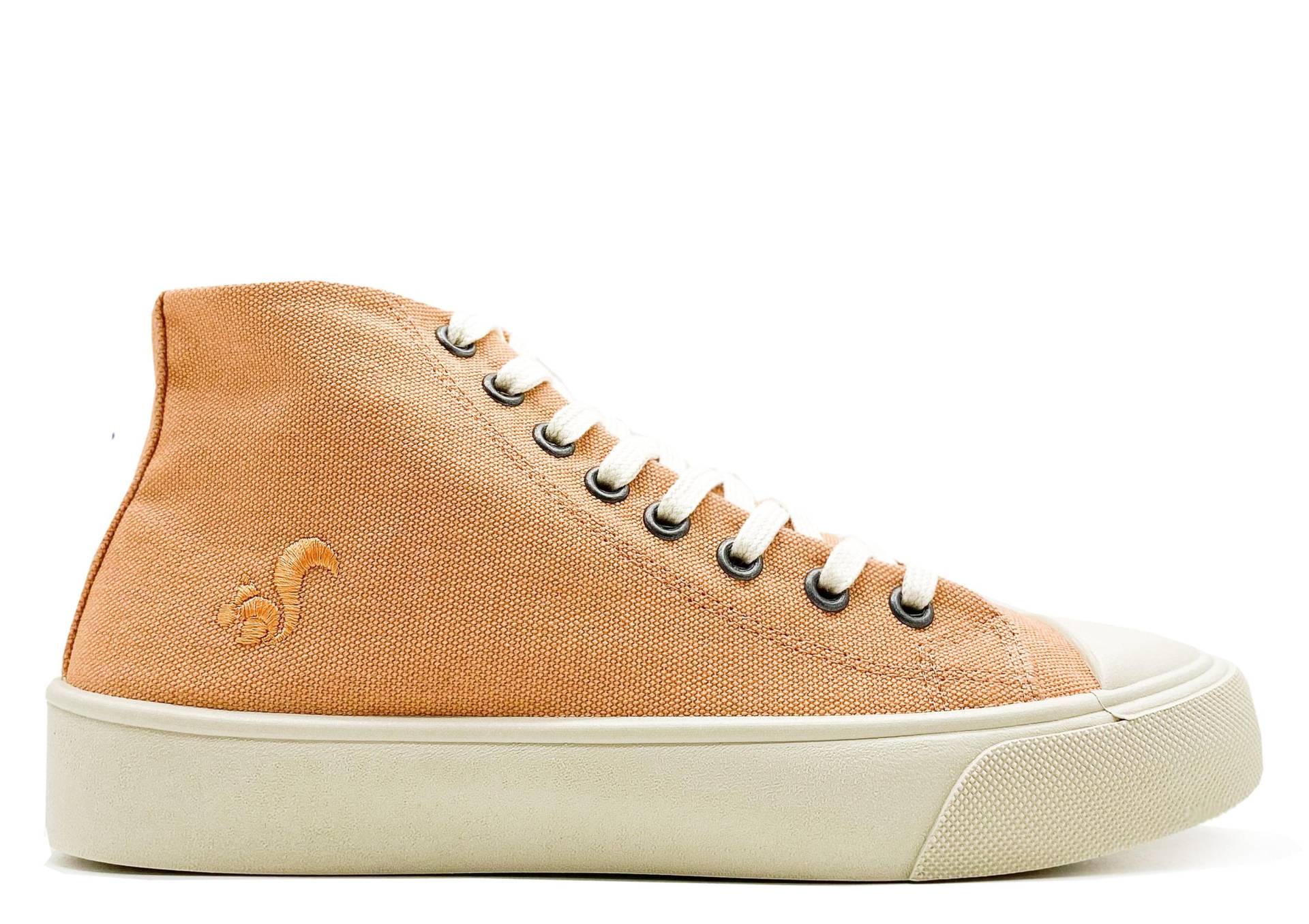 Thies ® Natural Dye Cup Hi Sneaker Vegan Apricot | W/x von coilexstore