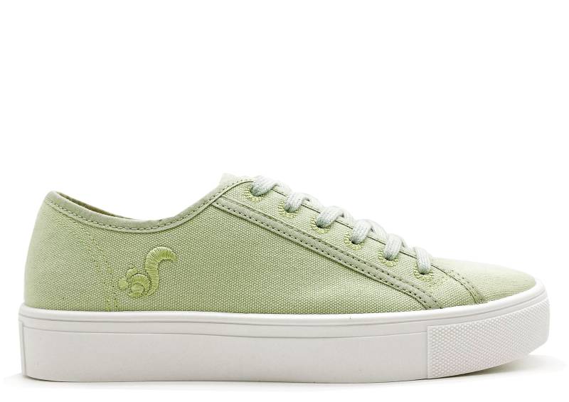 Thies ® Natural Dye Plain Sneaker Vegan Light Green | W/x von coilexstore