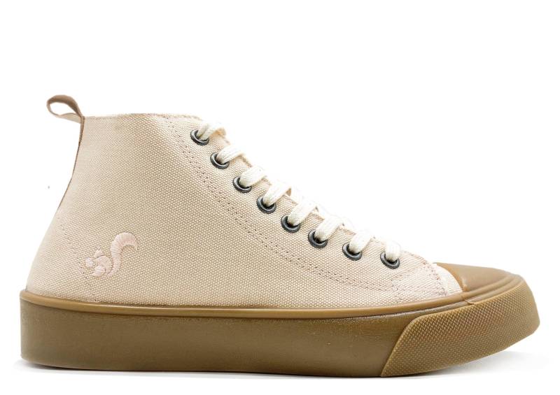 Thies ® Organic Cotton Hi Sneaker Vegan Light Peach | W/x von coilexstore