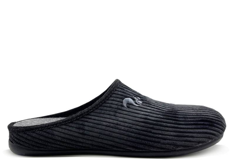 Thies 1856 ® Eco Cord Slipper Vegan Dark Grey | W/M/x von coilexstore