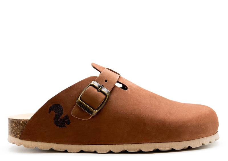 Thies 1856 ® Eco Leather Clog Shiitake-Brown | W/M/x von coilexstore