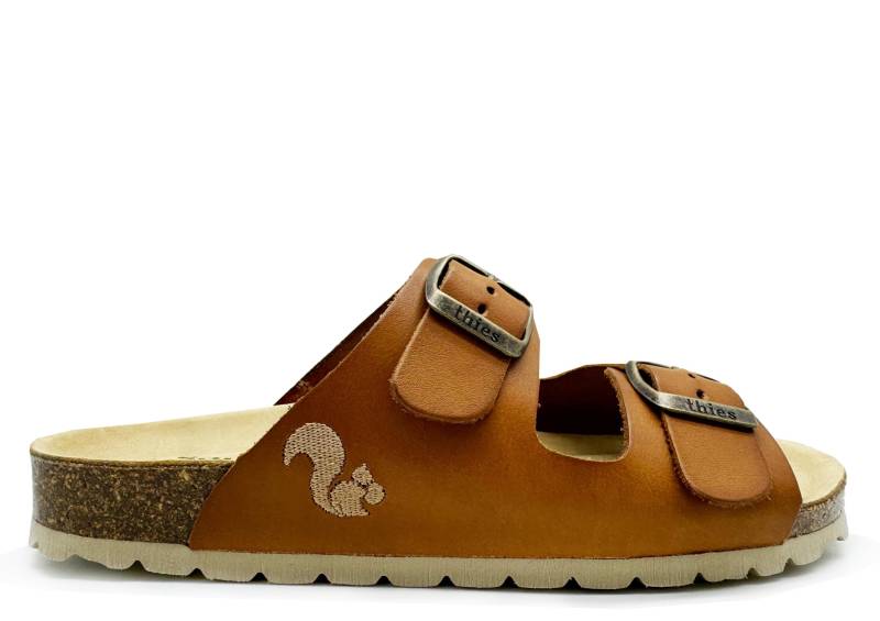 Thies 1856 ® Eco Leather Sandal Cinnamon | W/M/x von coilexstore
