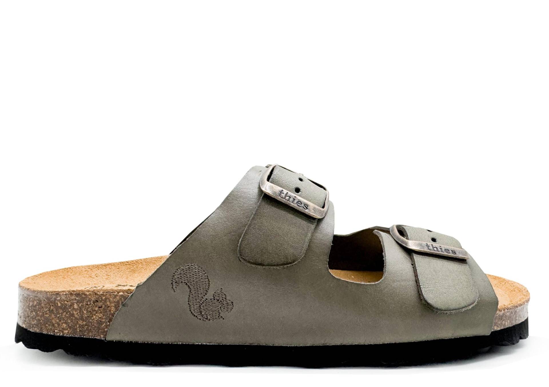 Thies 1856 ® Eco Leather Sandal Wasabi | W/x von coilexstore