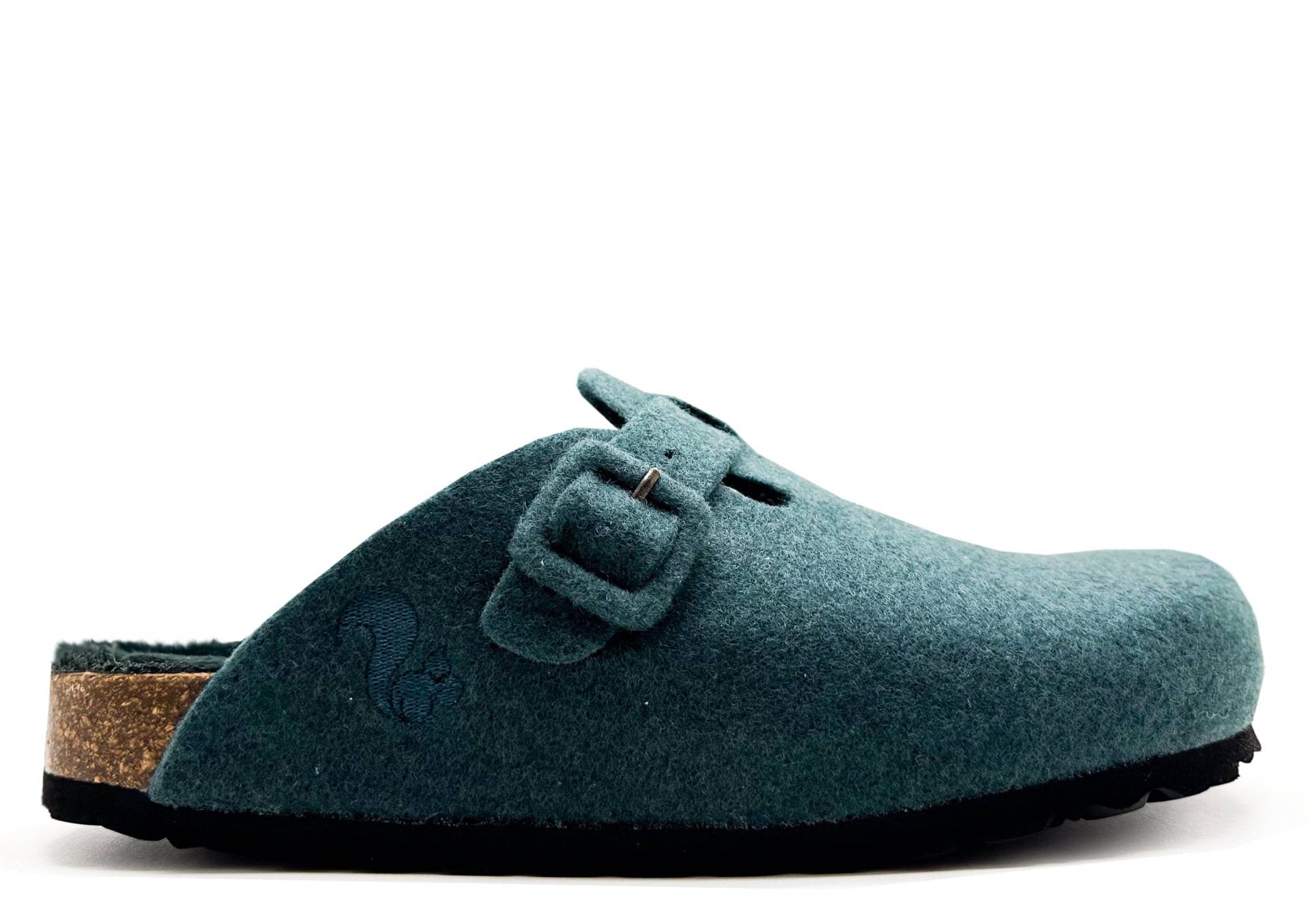 Thies 1856 ® Recycled Pet Buckle Clog Forest Green | W/x von coilexstore