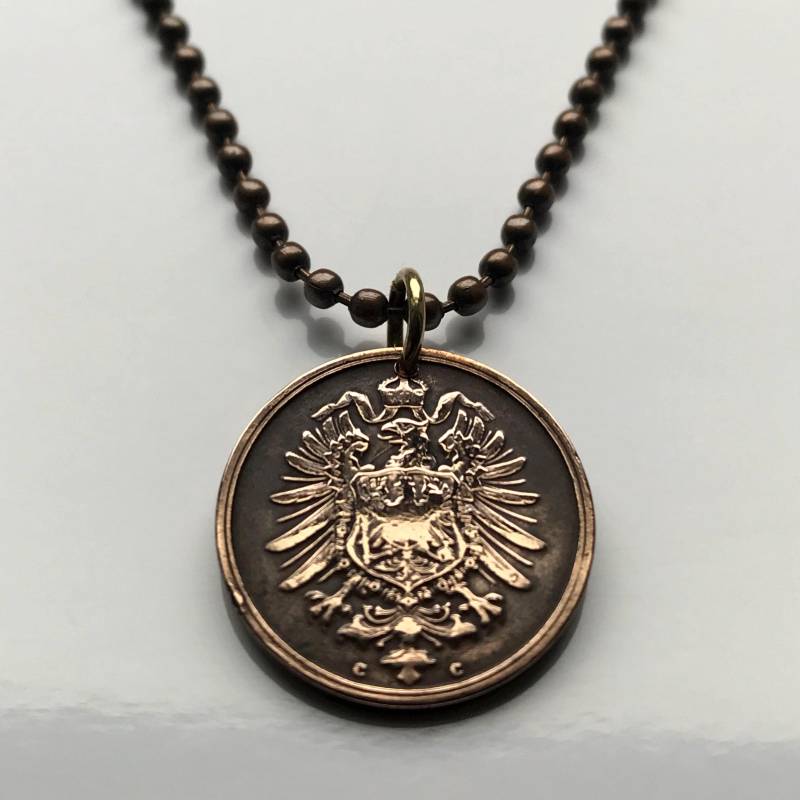1874 Deutschland 2 Pfennig Münzen Anhänger Deutscher Schwarzer Adler Berlin Hamburg München Köln Frankfurt Stuttgart Düsseldorf Bonn N000943 1874 Deutschland 2 Pfennig Münzen Anhänger Deutscher Schwarzer Adler Berlin Hamburg München Köln Frankfurt Stuttgart Düsseldorf Bonn N000943 von coinedJEWELRY