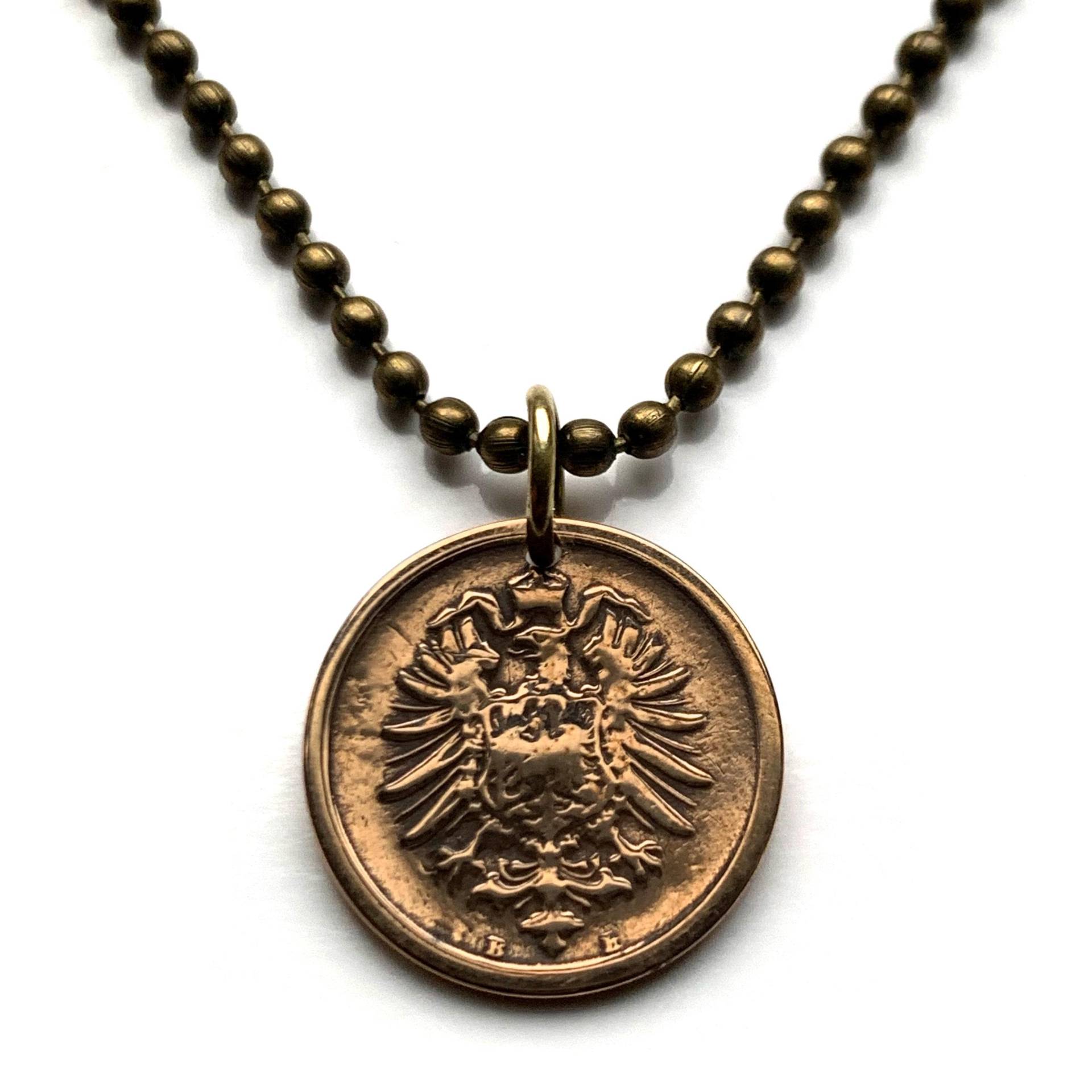 1875 Deutschland 1 Pfennig Münzanhänger Deutscher Schwarzer Adler Berlin Hamburg München Köln Frankfurt Stuttgart Düsseldorf Bonn N000177 1875 Deutschland 1 Pfennig Münzanhänger Deutscher Schwarzer Adler Berlin Hamburg München Köln Frankfurt Stuttgart Düsseldorf Bonn N000177 von coinedJEWELRY