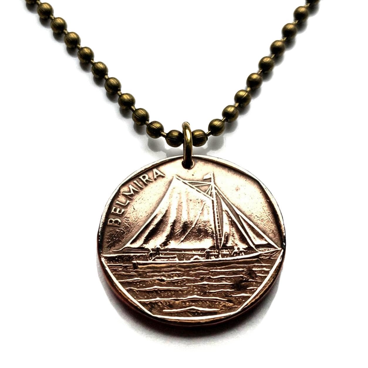 1994 Kap Verde Cabo 5 Escudos Münzanhänger Belmira Segelboot Schiff Meere Praia Santiago Fogo Brava Sao Vincente Westafrika N000705 1994 Kap Verde Cabo 5 Escudos Münzanhänger Belmira Segelboot Schiff Meere Praia Santiago Fogo Brava Sao Vincente Westafrika N000705 von coinedJEWELRY