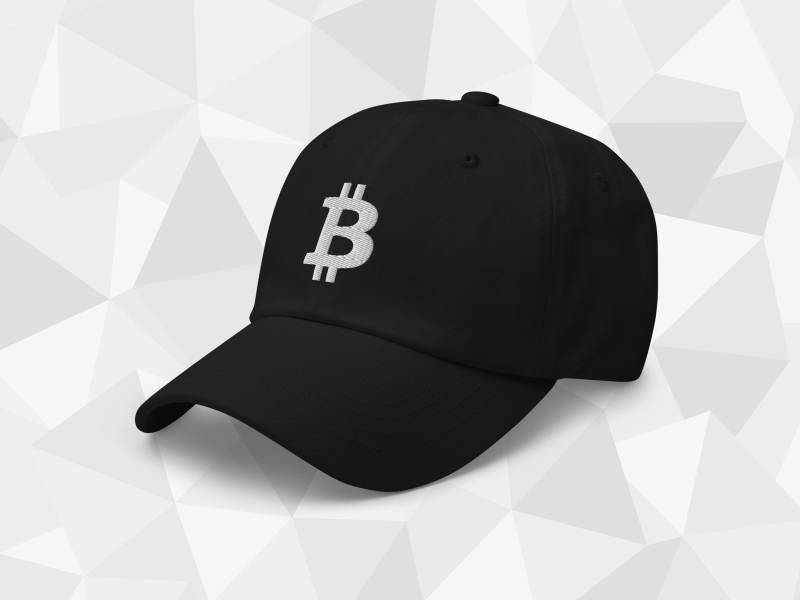 Bitcoin Cap Bestickt Mit Weißem 3D Logo Bitcoin Cap Bestickt Mit Weißem 3D Logo von coinstopDE