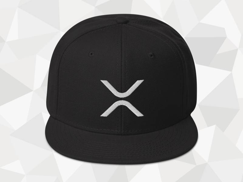 Ripple Xrp Logo Snapback-Cap Ripple Xrp Logo Snapback-Cap von coinstopDE