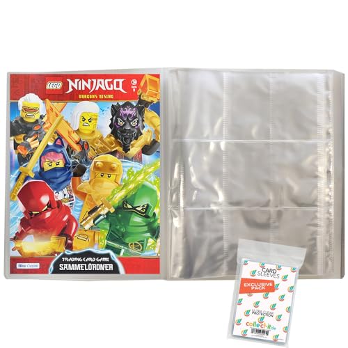 Bundle mit Lego Ninjago Serie 9 Trading Cards - 1 Leere Sammelmappe + Exklusive Collect-it Hüllen Bundle mit Lego Ninjago Serie 9 Trading Cards - 1 Leere Sammelmappe + Exklusive Collect-it Hüllen von collect-it.de MY HOME OF CARDS + TOYS