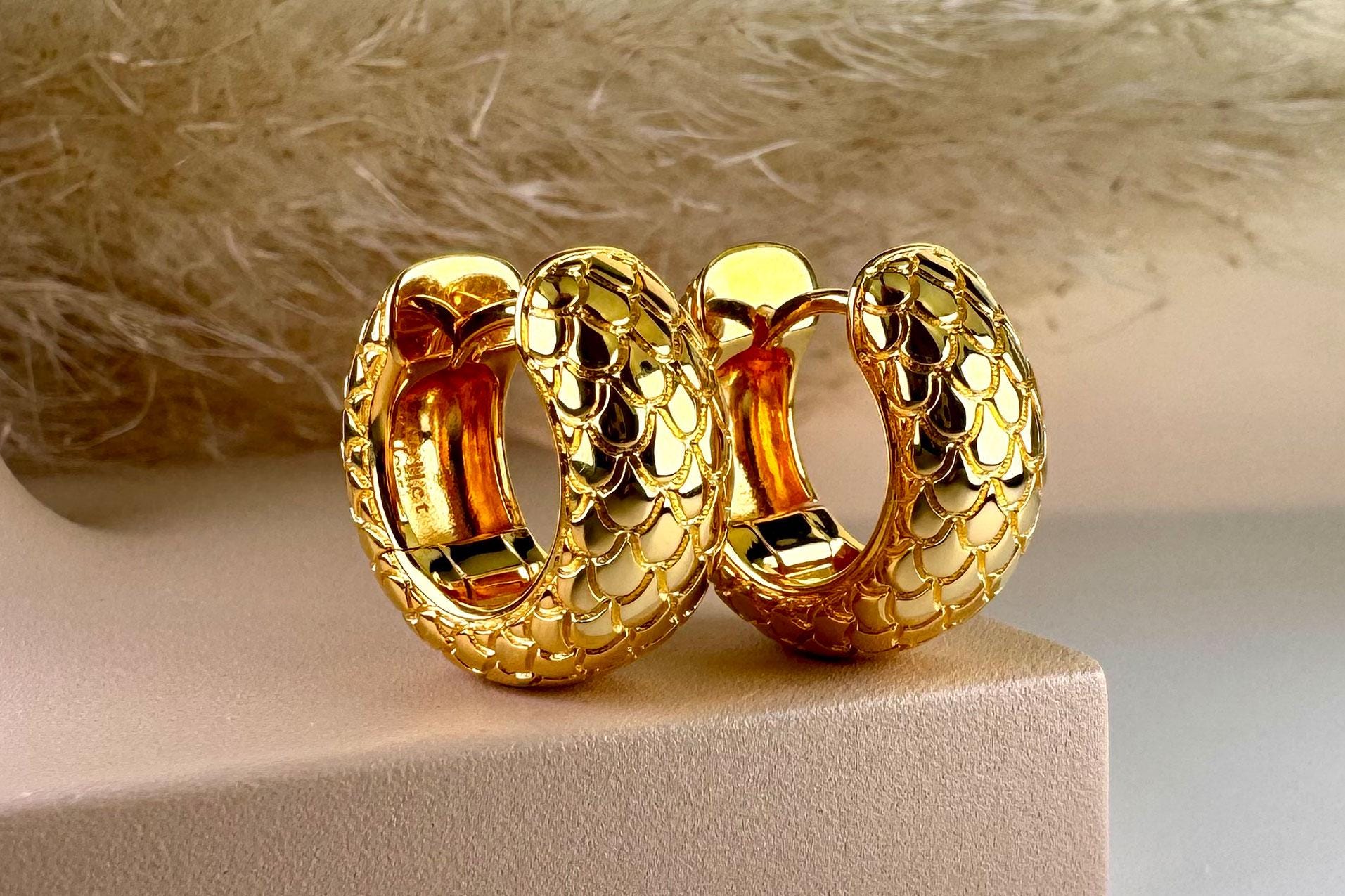 Creolen Silber, Gold Oder Roségold "Yves" - Ohrringe Systemschmuck Moderner Schmuck Silber 925 Mit Anhänger Creolen Silber, Gold Oder Roségold "Yves" - Ohrringe Systemschmuck Moderner Schmuck Silber 925 Mit Anhänger von colletJEWELLERY