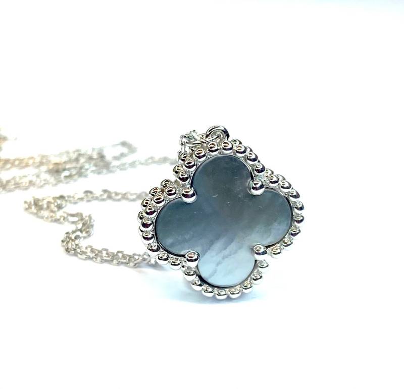 Kette Gaya - Halskette Silber Moderner Schmuck Perlmutt von colletJEWELLERY