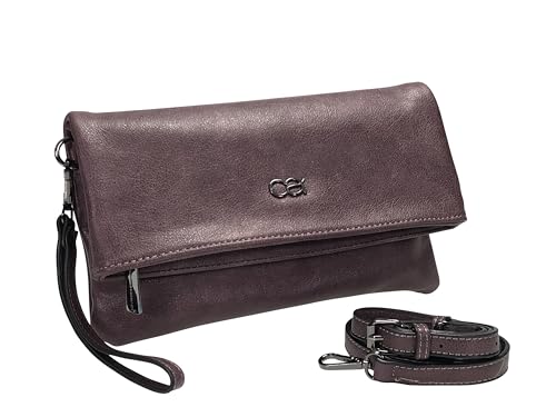 collezione alessandro Clutch Foldi mit vielen Fächern 28cm x 14cm x 3 cm von collezione alessandro