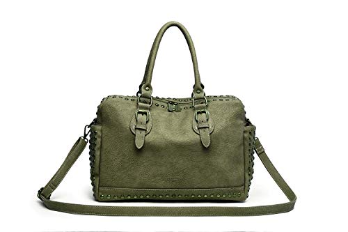 collezione alessandro Handtasche Amalia aus stark strukturiertem, griffigen Material 34cm x 24cm x 12cm von collezione alessandro