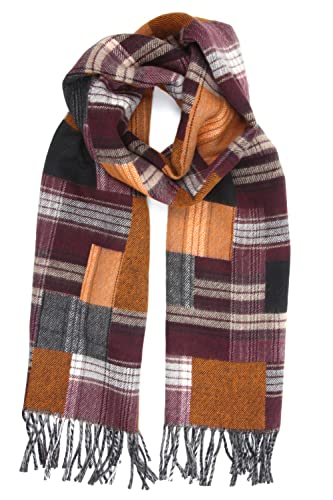 collezione alessandro Italienischer Schal Claire in tollen Farbkombinationen 200cm x 40cm von collezione alessandro