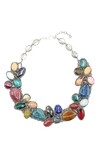collezione alessandro Kurze Kette Pisa in Blumenform von collezione alessandro