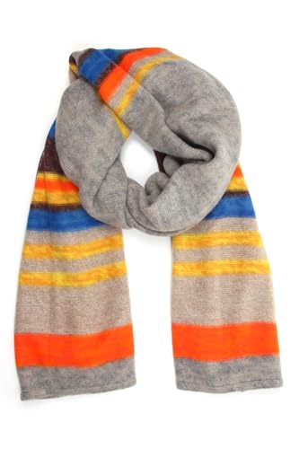 collezione alessandro Schal Bea kuschelig weich in Steifenoptik 200cm x 50cm von collezione alessandro