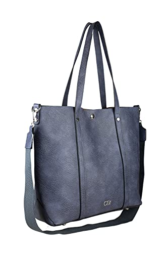 collezione alessandro Umhängetasche Ela aus Softmaterial mit viel Platz 40cm x 31cm x 11cm von collezione alessandro