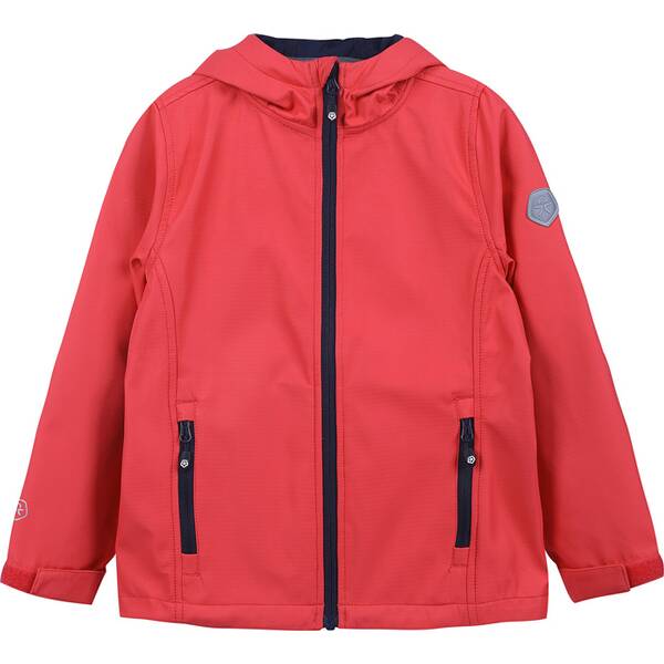 COLOR KIDS Kinder Schlupfjacke Softshell -Solid -Light von color kids