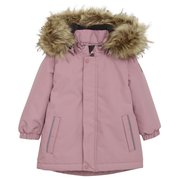Color Kids - Baby Girl's Parka with Fake Fur - Winterjacke Gr 98 rosa von color kids